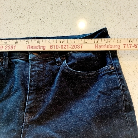 NYDJ High Rise Skinny Jeans Ankle Stretch Dark Wash Size 6 Lift x Tuck Comfort - Picture 9 of 11